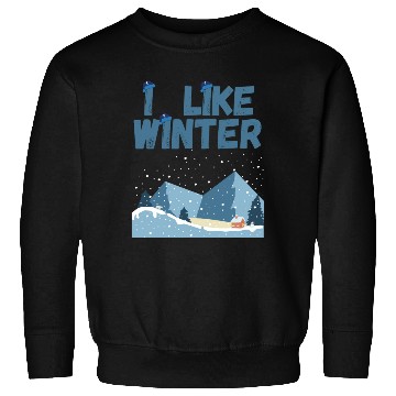 Discover I Like Winter Sweatshirts