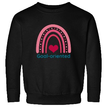 Discover Goal oriented Viva Magenta Boho Rainbow Sweatshirts