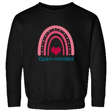 Discover Open minded Viva Magenta Boho Rainbow Sweatshirts