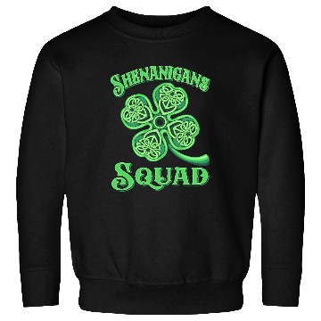 Discover Shenanigans Squad Funny St Patricks Day Sweatshirts