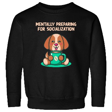 Discover Mentally Preparing for Socialization Nerd Introver Sweatshirts