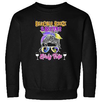 Discover Beaches Booze Besties Girls Trip Spring Break Sweatshirts