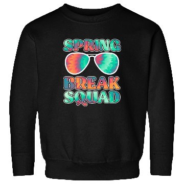 Discover Spring Break Squad Summer Vacation Spring Break Sweatshirts