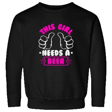Discover This girl needs a beer vacation Spring Break Sweatshirts
