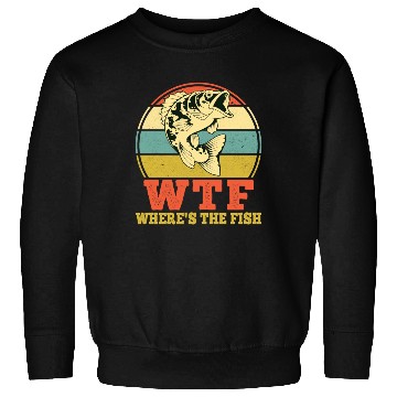 Discover WTF Wheres The Fish Sweatshirts