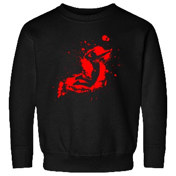 Discover Volleyball Spike Man Red Sweatshirts