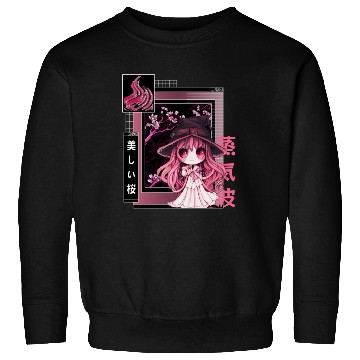 Discover Witch Chibi Japanese Vaporwave Aesthetic Pastel Go Sweatshirts