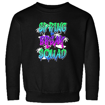 Discover Spring Break Squad Summer Vacation Spring Break Sweatshirts