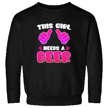 Discover This girl needs a beer vacation Spring Break Sweatshirts