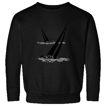 Discover Sailing race black Sweatshirts