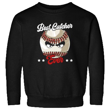 Discover Best Catcher Ever Baseball Player Baseball Coach Sweatshirts