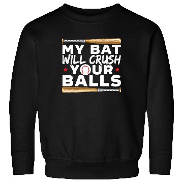 Discover Baseball Bat Baseball Player Baseball Coach Sports Sweatshirts