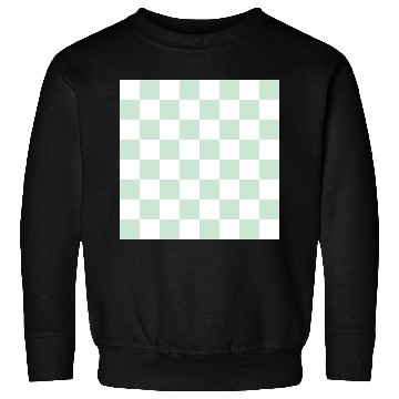 Discover Green pastel checker rectangle background. Sweatshirts
