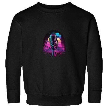 Discover AV Technician Microphone Audio Visual Tech Sound Sweatshirts