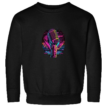 Discover AV Technician Microphone Audio Visual Tech Sound Sweatshirts