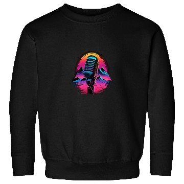 Discover AV Technician Microphone Audio Visual Tech Sound Sweatshirts