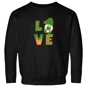 Discover Gnome St Patricks Day Woman Love, Lucky Clover Sweatshirts