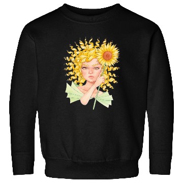 Discover Sunflower Girl Sweatshirts