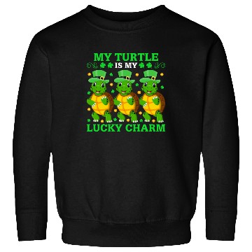 Discover My Turtle Is My Lucky Charm Sweatshirts