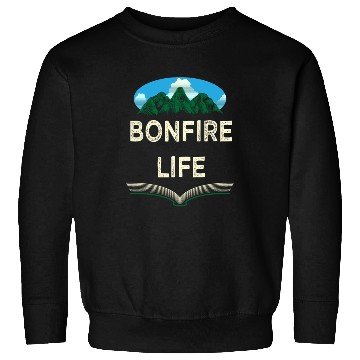 Discover Bonfire Life Camping Wildlife Camper Outdoor Natur Sweatshirts