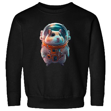 Discover Hamster astronaut spacesuit Sweatshirts
