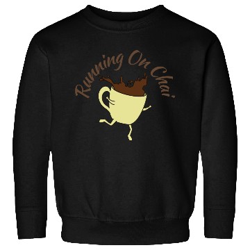 Discover Running On Chai Sweatshirts