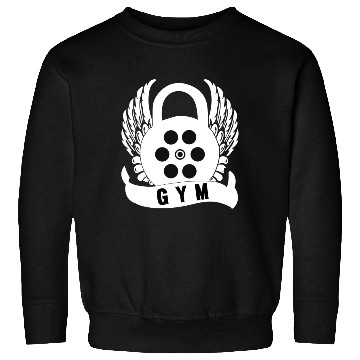 Discover Free gym typography Sweatshirts design