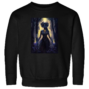 Discover Black Nature Goddess - African American, Woodland Sweatshirts