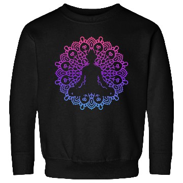 Discover Yoga Meditation Mandala Vector Sweatshirts