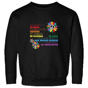 Discover Distressed Science Is Real Black Sweatshirts