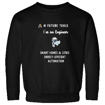 Discover AI, I'm Engineer, AI Future Tools Sweatshirts