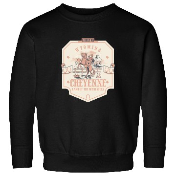 Discover cheyenne wyoming wild west town Sweatshirts