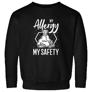 Discover My Allergy My Safety Peanut Allergic Sweatshirts