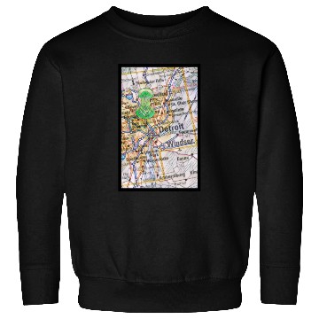 Discover Location Detroit Sweatshirts