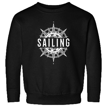 Discover Sailing Comapss Rose Sweatshirts