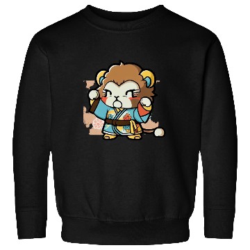 Discover lion in kimono Sweatshirts