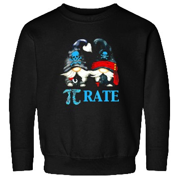 Discover Funny Pirate Gnome Octopus Pi Day Symbol For Math Sweatshirts