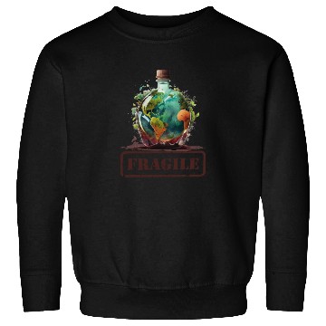 Discover Fragile , Earth Day 2023 Planet Anniversary Sweatshirts