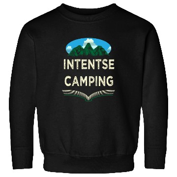 Discover Intentse Camping Wildlife Camper Outdoor Camp Moun Sweatshirts
