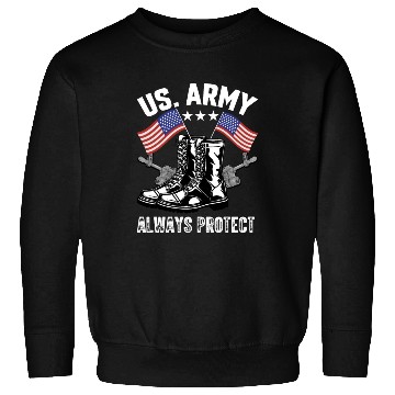 Discover Us army always protect Sweatshirts