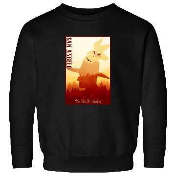 Discover San Angelo Texas wild west town Sweatshirts