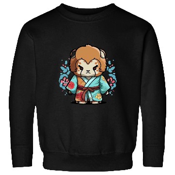 Discover Lion kimono Sweatshirts