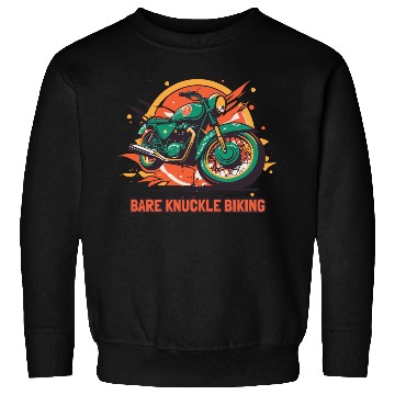 Discover Bare Knuckle Biking Motorcycle Sweatshirts