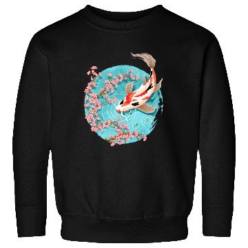 Discover koi carp fish graphic koi fish lover Sweatshirts