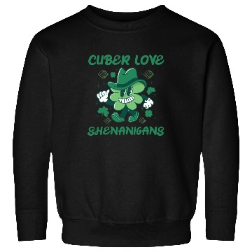 Discover Cubing St. Patricks Day Shenanigans Sweatshirts