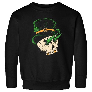 Discover st patrick's skull Sweatshirts