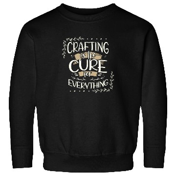 Discover Crafter Gift Cats are the Cure for Everything Sweatshirts