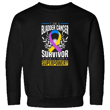 Discover Bladder Cancer Survivor Bladder Cancer Awareness Sweatshirts