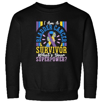 Discover Bladder Cancer Survivor Bladder Cancer Awareness Sweatshirts