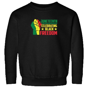 Discover Juneteenth Celebrating Black Freedom Africa 1865 Sweatshirts